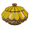 Sopera Porcelana Ochun 18 x 27 cm (Amarillo con dorado)